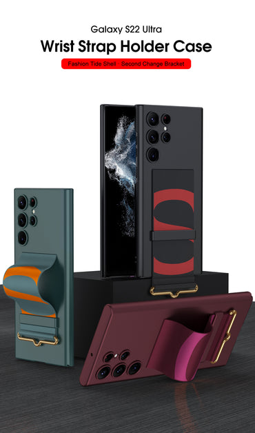Luxury Samsung Galaxy S22 Ultra Wrist Strap Case