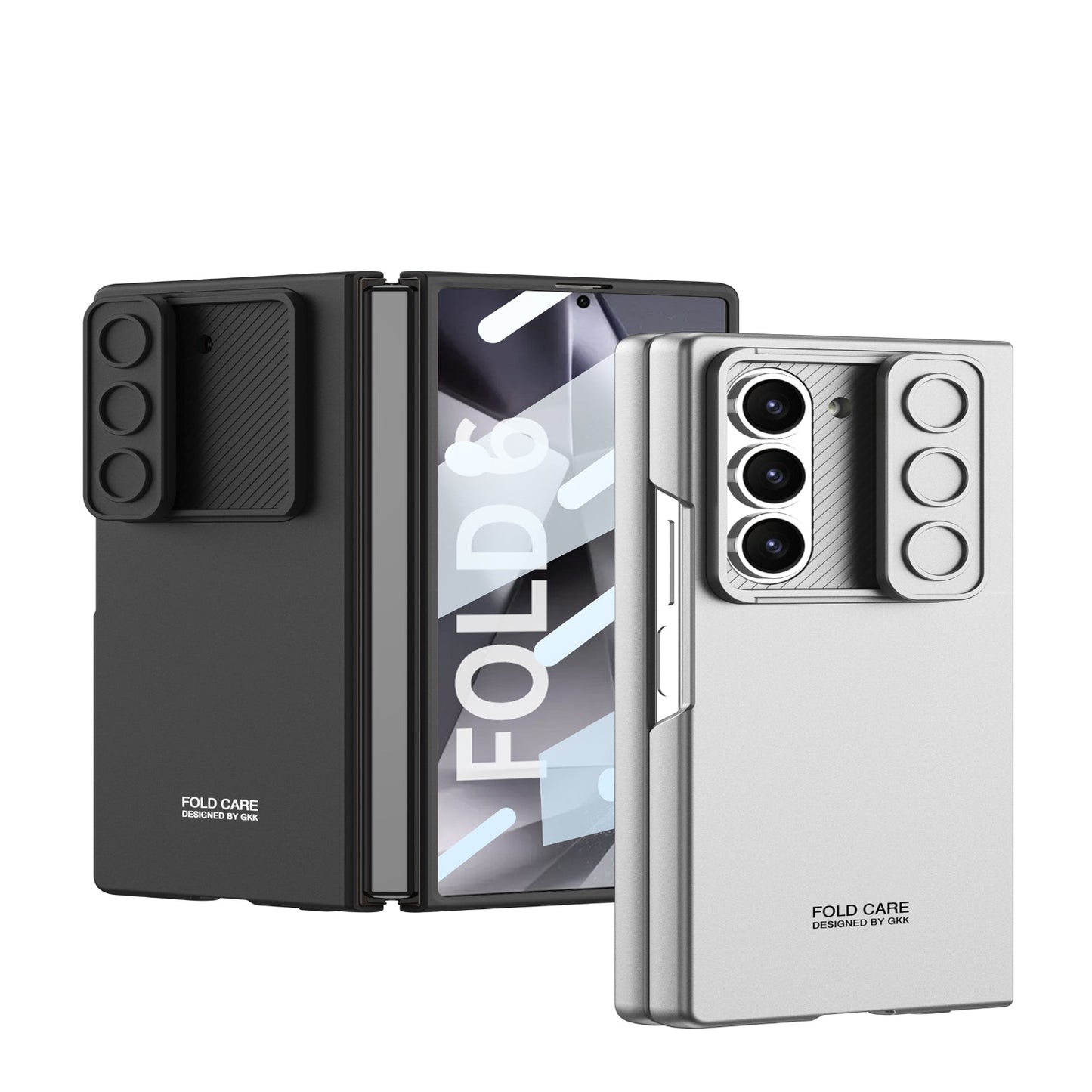 Stylish Ultra Thin Sliding Window Shell for Samsung Galaxy Z Fold Series