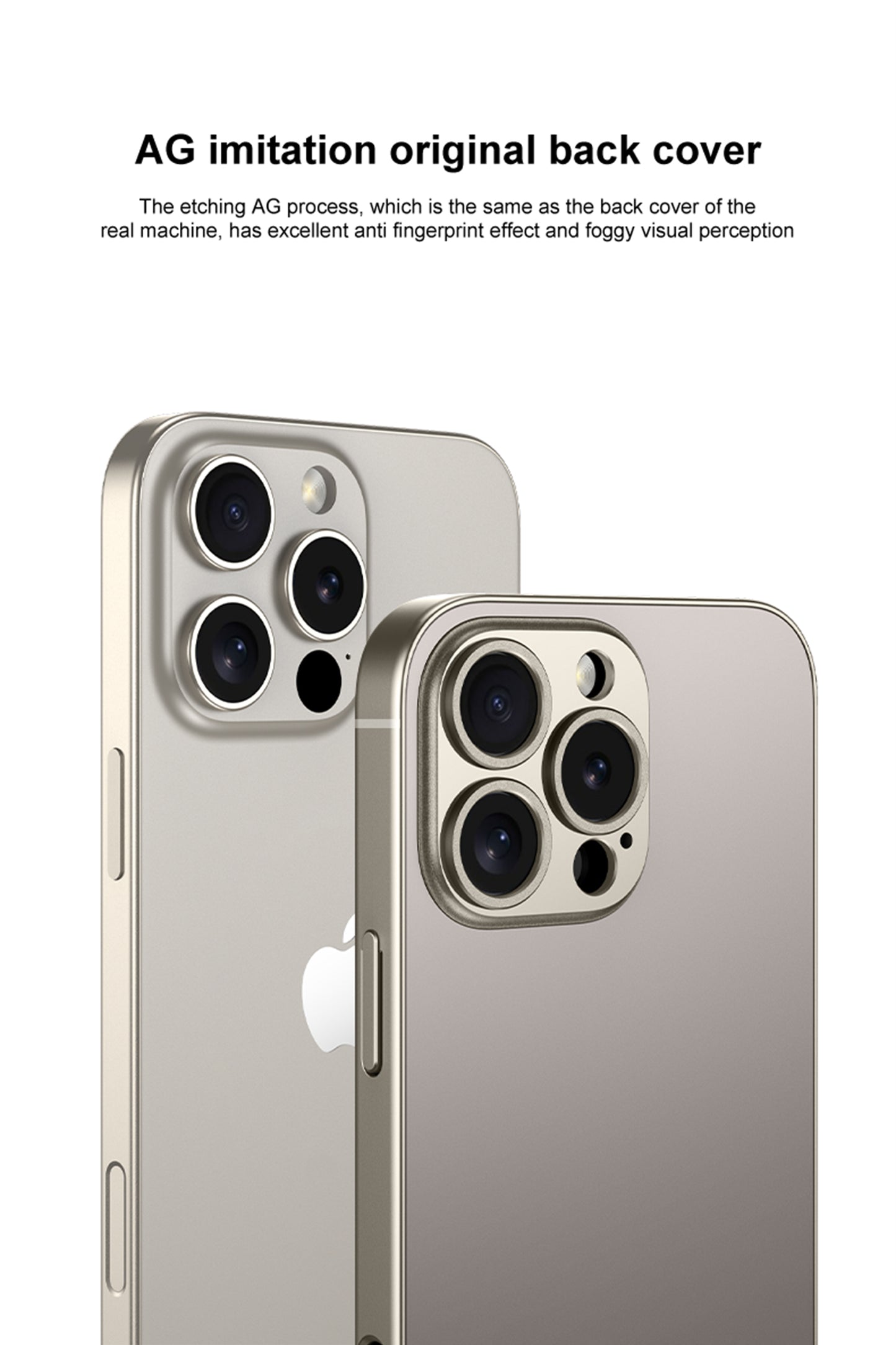 Premium Skin Feeling AG Shell Case matt Finish for I Phone 16 Series