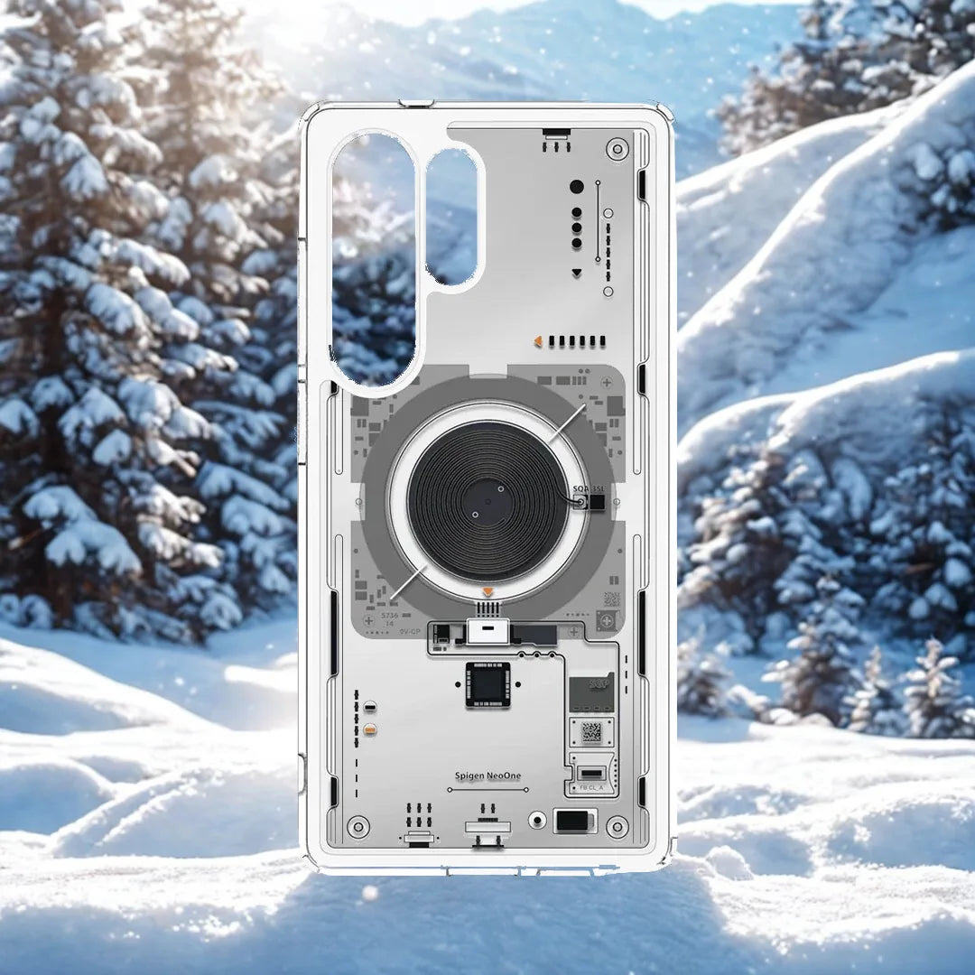 Stylish Circuit Board Magnetic Acrylic Case for Samsung - *PREMIUM*