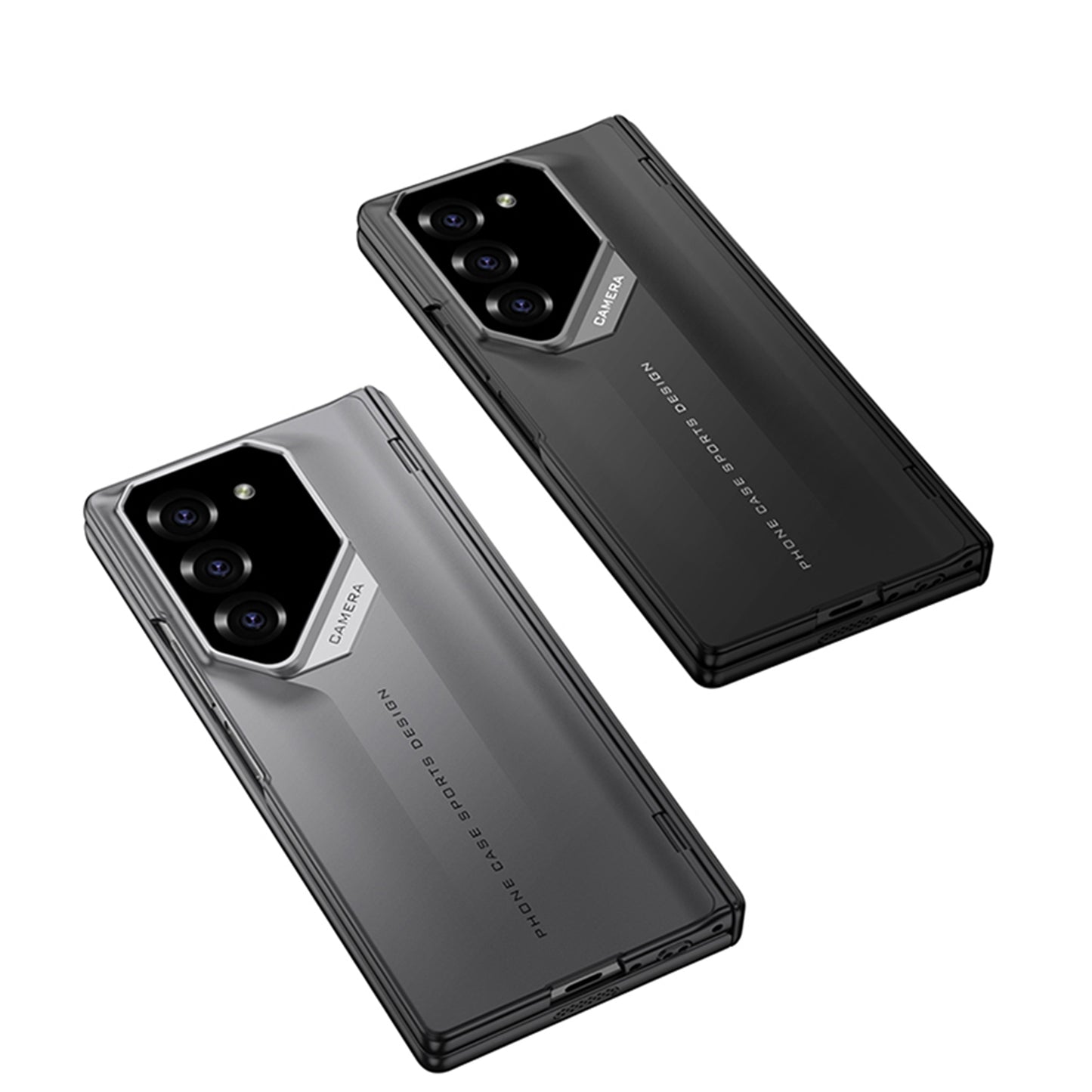 Stylish Magnetic Folding Shaft Supercar for Samsung Galaxy Z Fold Series