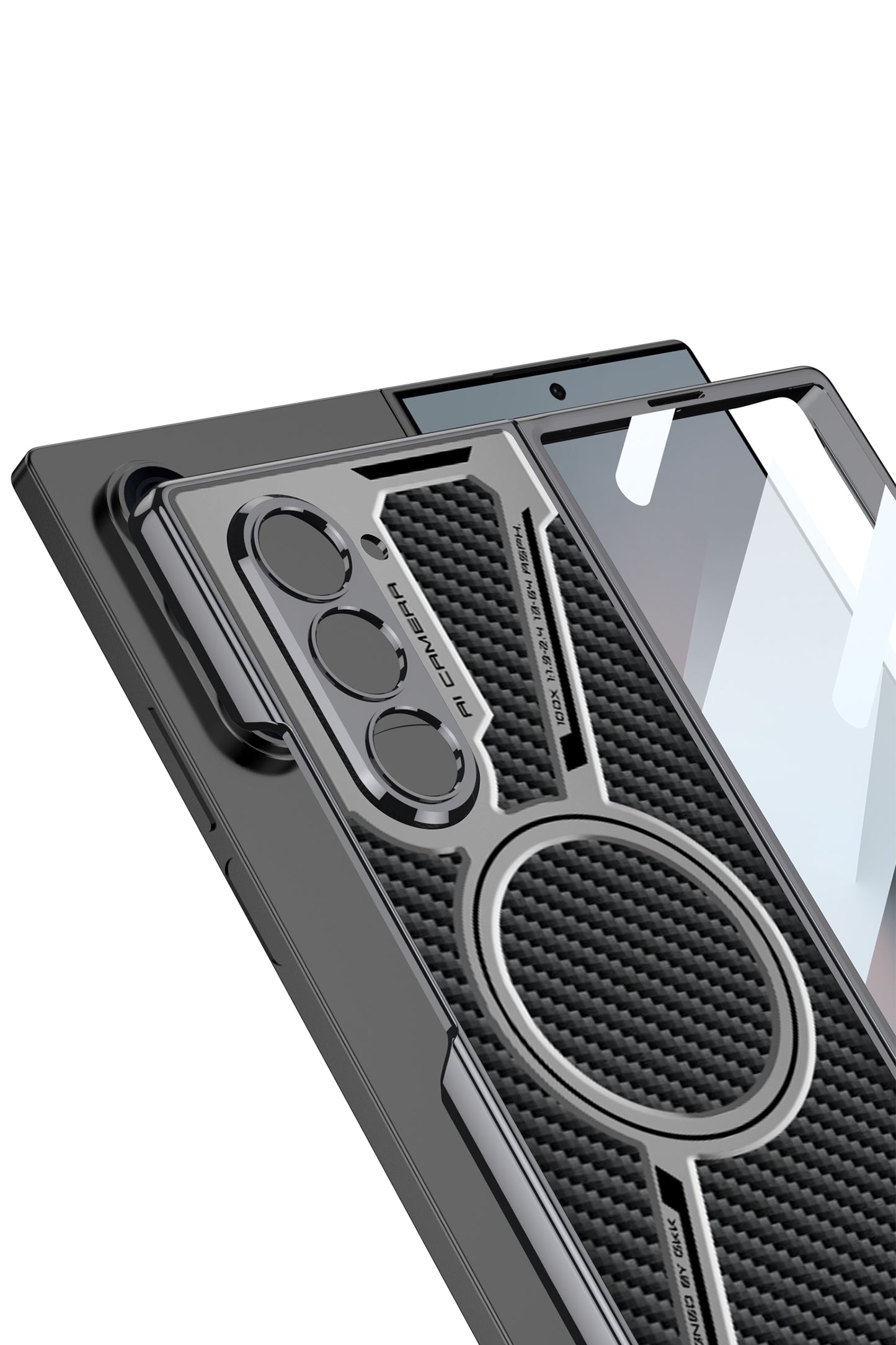 Stylish Z Shape Shell Membrane for Samsung Galaxy Z Fold Series