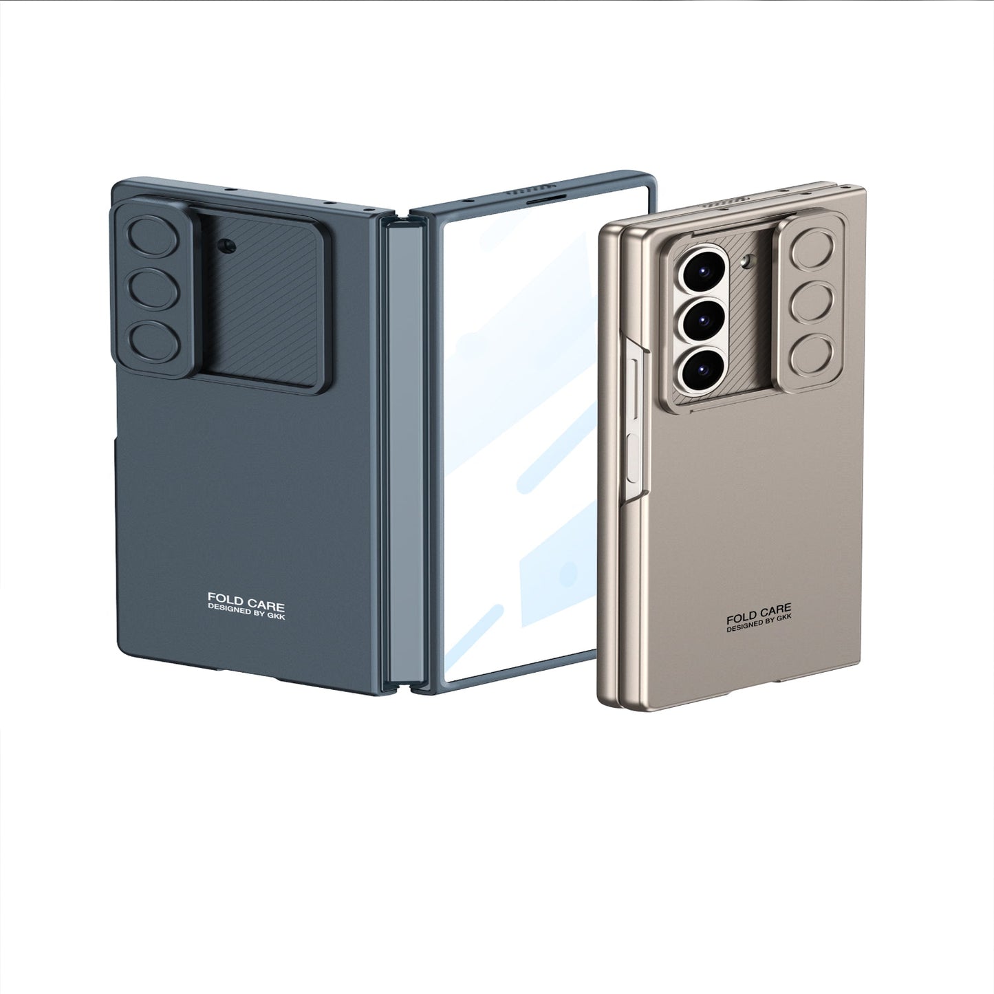 Stylish Ultra Thin Sliding Window Shell for Samsung Galaxy Z Fold Series