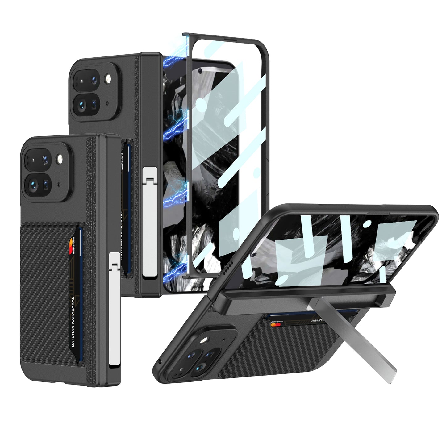 Google Pixel Magnetic Folding Hinge With Card Holder
