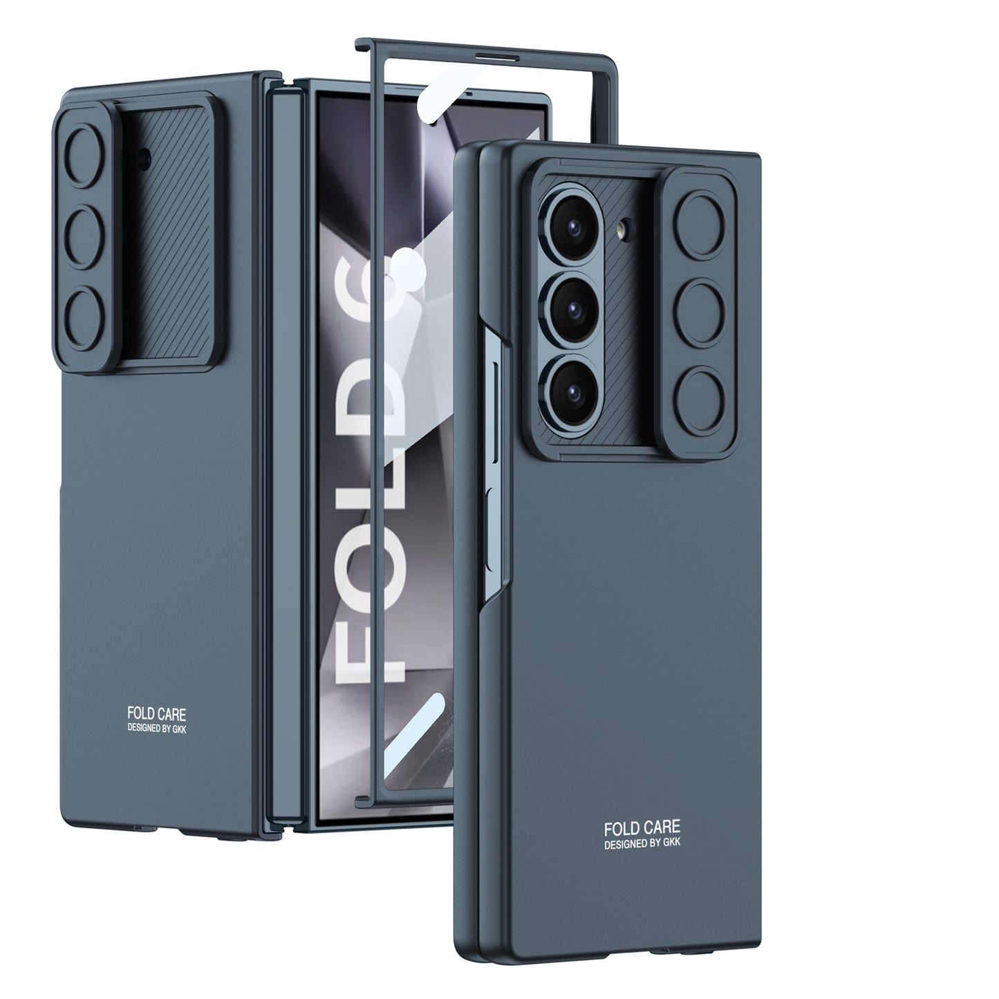 Stylish Ultra Thin Sliding Window Shell for Samsung Galaxy Z Fold Series