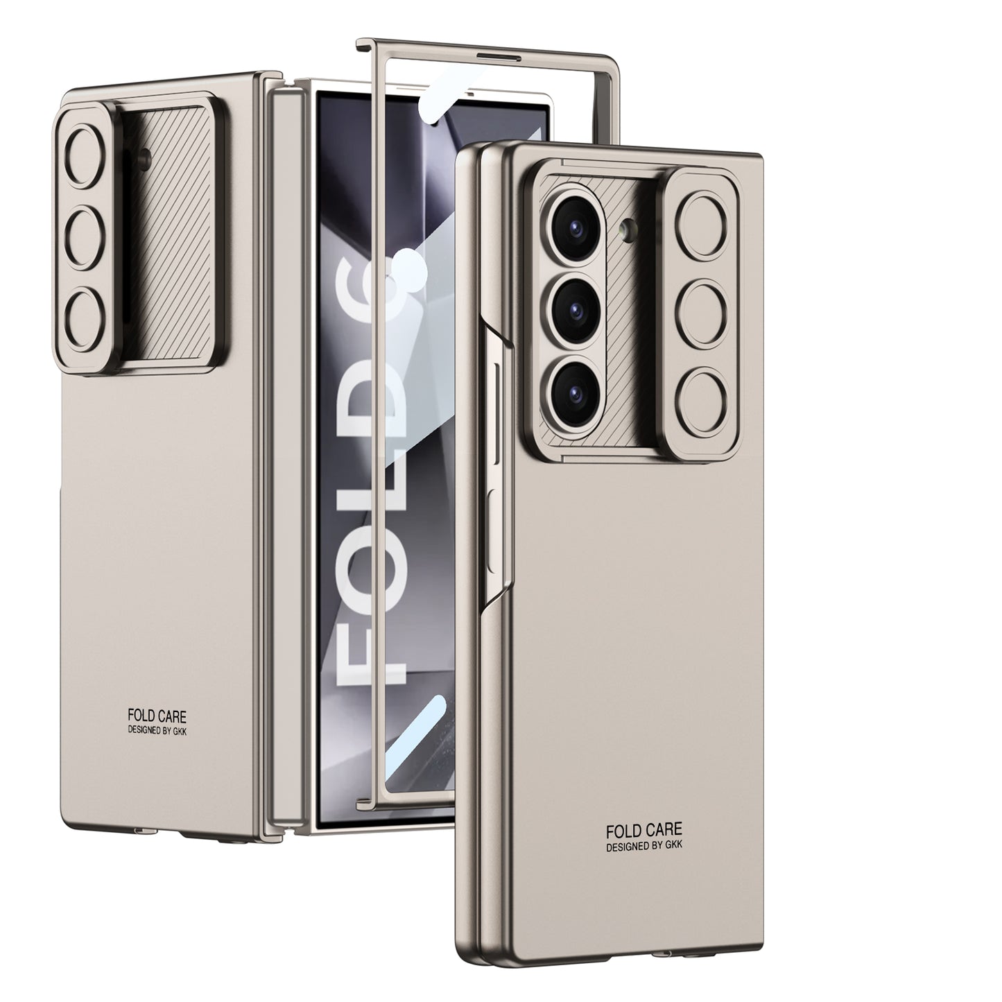 Stylish Ultra Thin Sliding Window Shell for Samsung Galaxy Z Fold Series