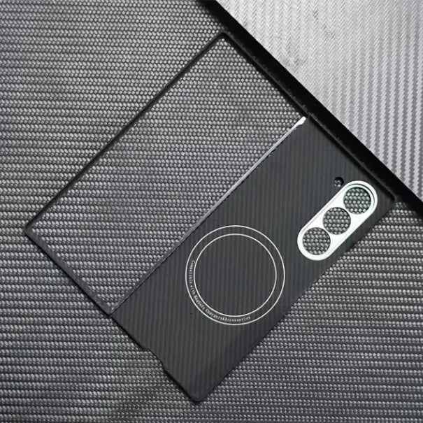 Real Carbon Fiber Aramid Case for Samsung Z Fold 6