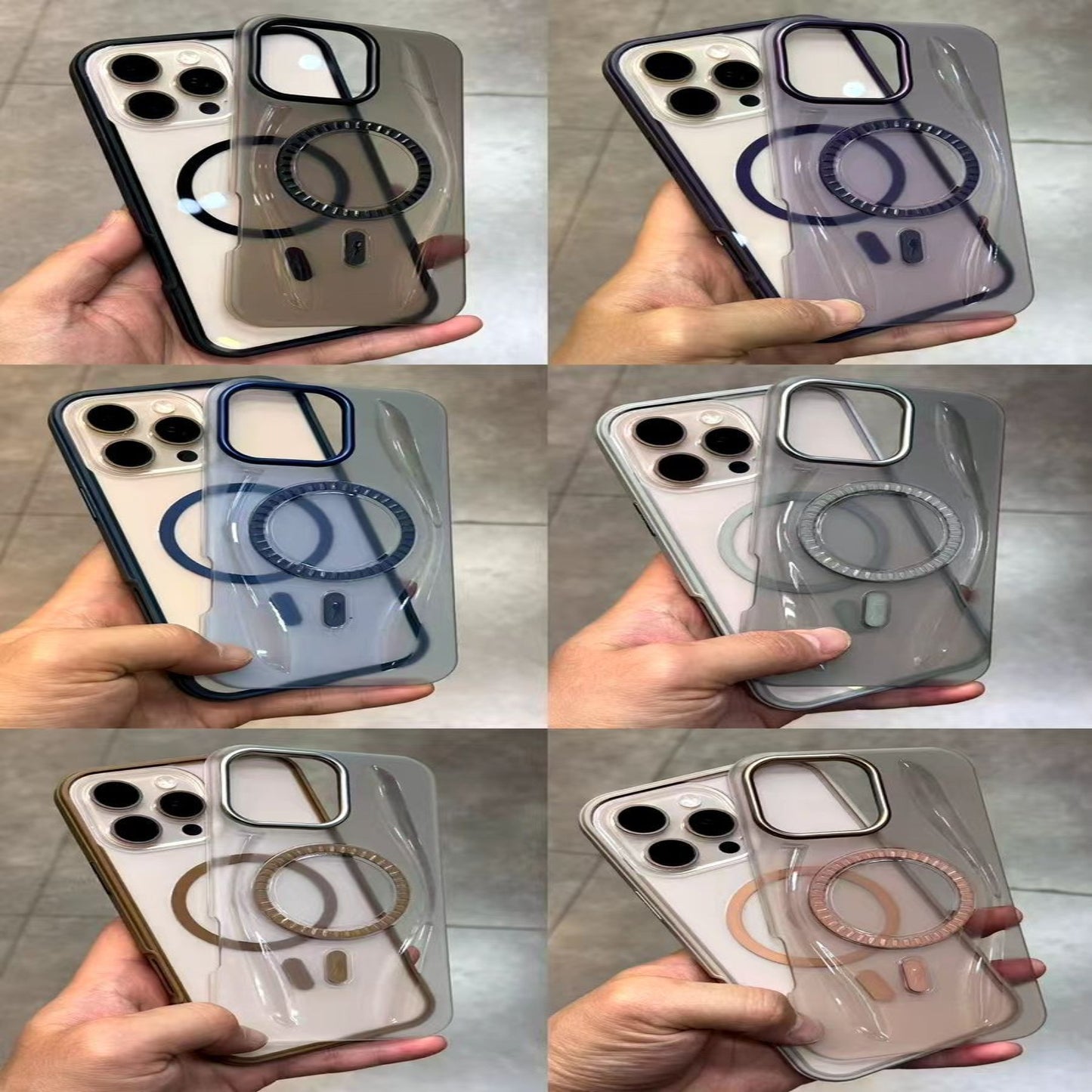 Beautifully DOYER'S LUX Mag Safe 2 in 1 Covers for I phone & Samsung Ultra