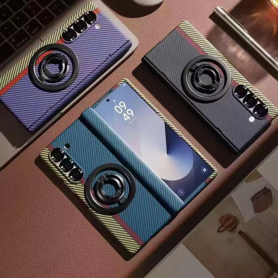 Magsafe Carbon Fibre Case with Hinge Protection For Galaxy Z Fold 7/Z Fold 6