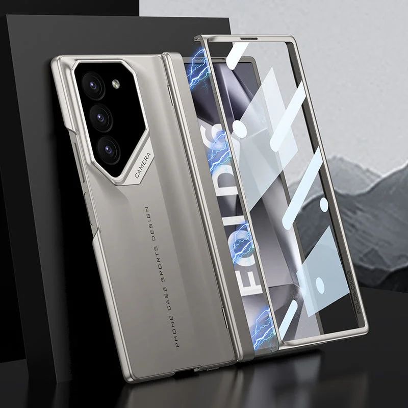 Samsung Galaxy Fold Z6 Hinge with SPRING & Front Glass