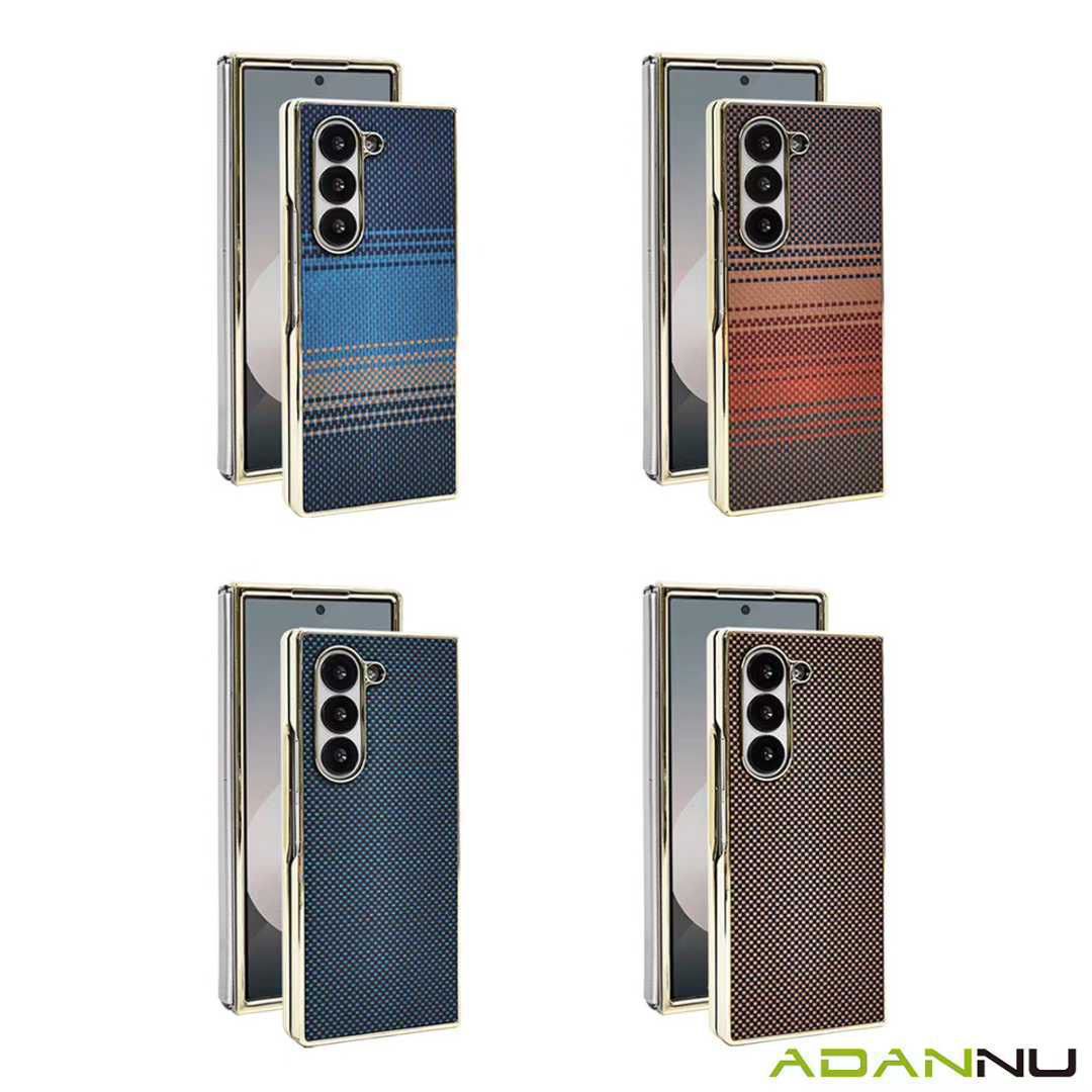 Real Carbon Fiber Aramid Case for Samsung Z Fold 6 & Fold 7