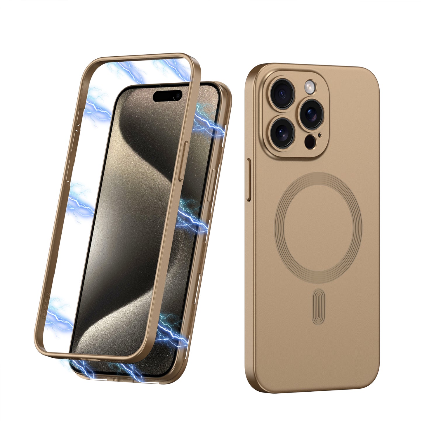 Premium quality magnetic full case for I Phone