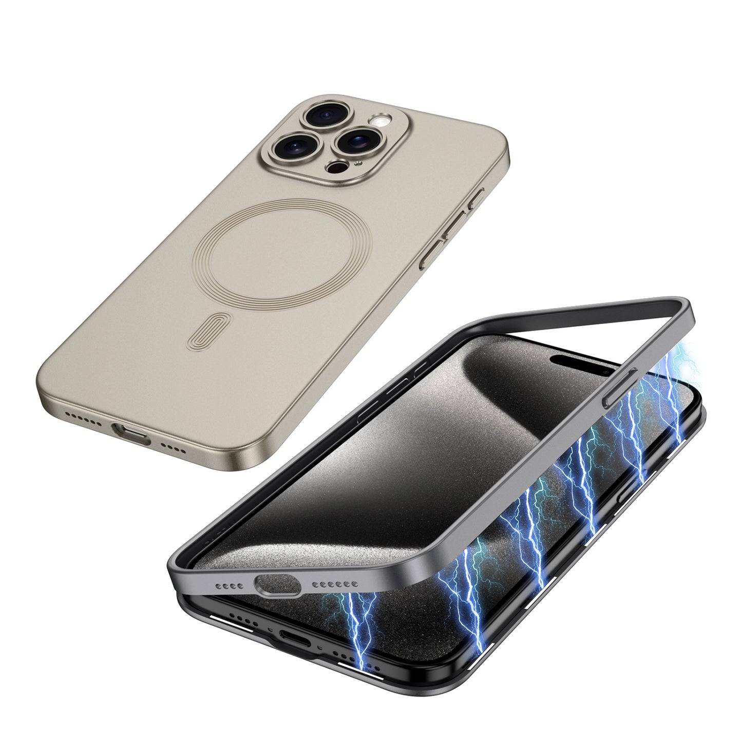 Premium quality magnetic full case for I Phone