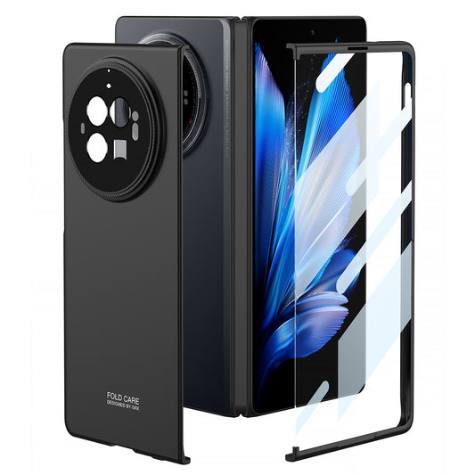 Ultra Thin Case for Vivo X Fold3 Pro | Full Body Hard Protection | Utra Thin Back Cover Case |  Front Tempered Glass Case |
