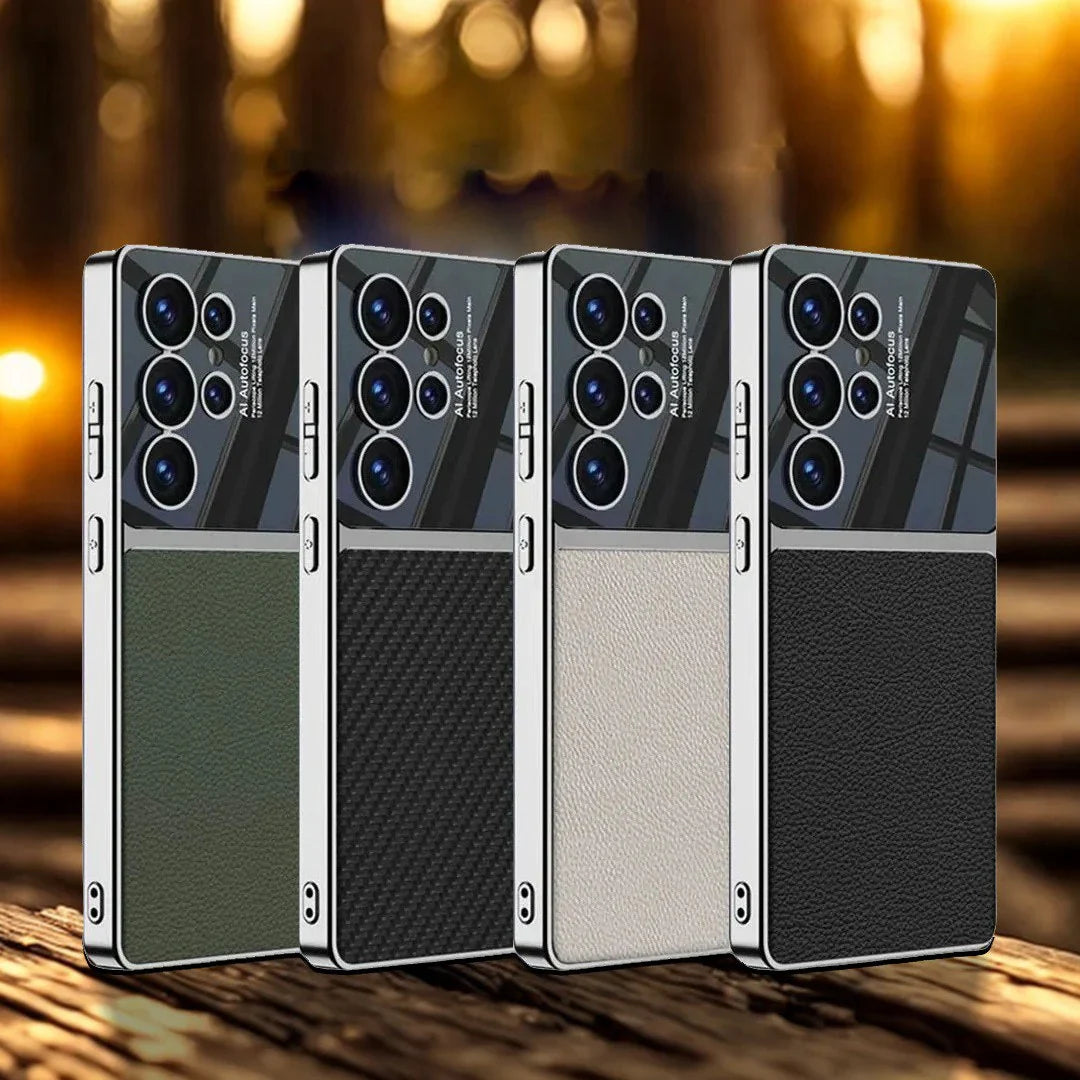 Premium Electroplated Leather Case Paitabone Cover  Business Edition