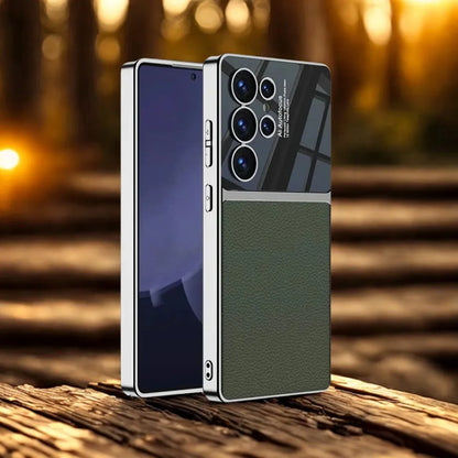 Premium Electroplated Leather Case Paitabone Cover  Business Edition