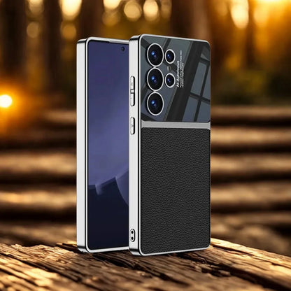 Premium Electroplated Leather Case Paitabone Cover  Business Edition