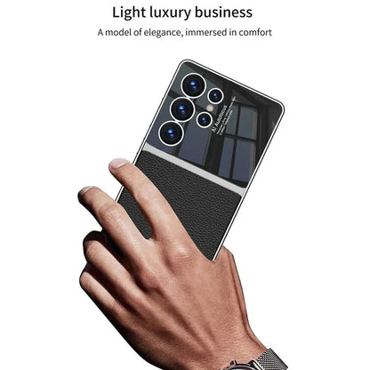 Premium Electroplated Leather Case Paitabone Cover  Business Edition