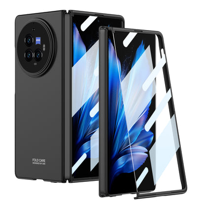 Ultra Thin Case for Vivo X Fold3 Pro | Full Body Hard Protection | Utra Thin Back Cover Case |  Front Tempered Glass Case |
