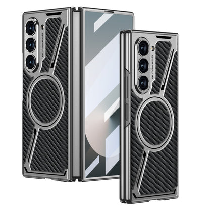 Stylish Z Shape Magsafe Shell Membrane for Samsung Galaxy S24U/S25U and Z Fold 5/Fold 6