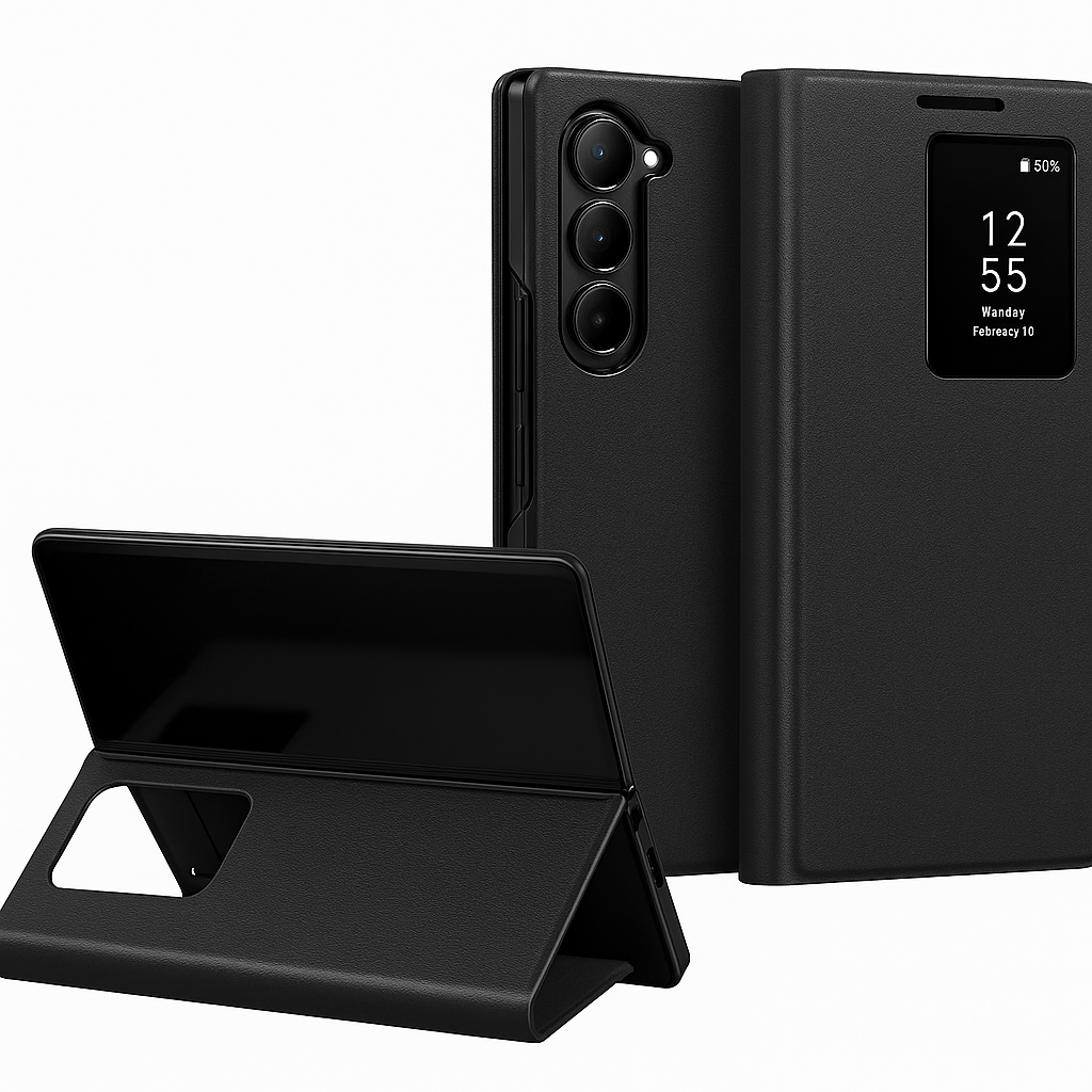 Smart View Wallet Case for Samsung Z Fold 7 & Fold 6 and S24/25 Ultra Series