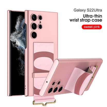 Luxury Samsung Galaxy S22 Ultra Wrist Strap Case