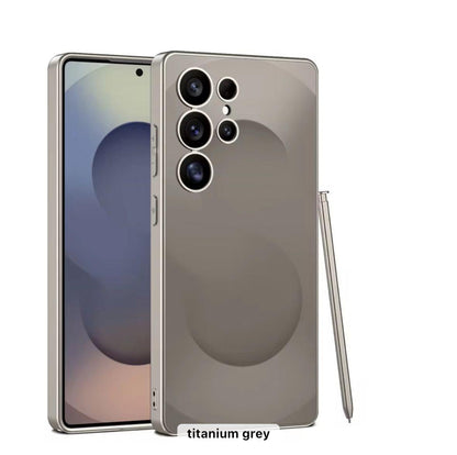 Samsung S25 Ultra Matt Finish Leather Cover