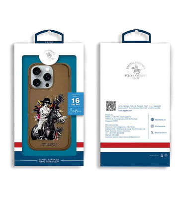 Beautifully Original U.S Polo Santa Barbara Cedric Series for I Phone 16 Pro Max & 16 Pro