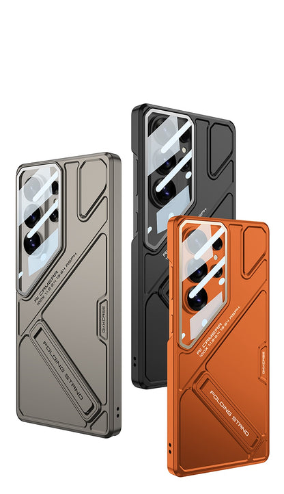 Camera Protected Stylish Cover with Kick Stand & Hinge Support for Samsung S26 Ultra