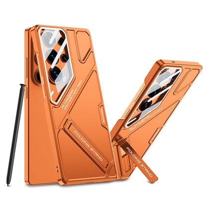 Camera Protected Stylish Cover with Kick Stand & Hinge Support for Samsung S26 Ultra