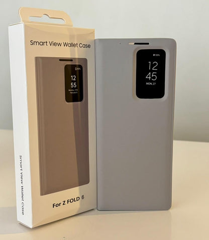 Smart View Wallet Case for Samsung Z Fold 7 & Fold 6 and S24/25 Ultra Series