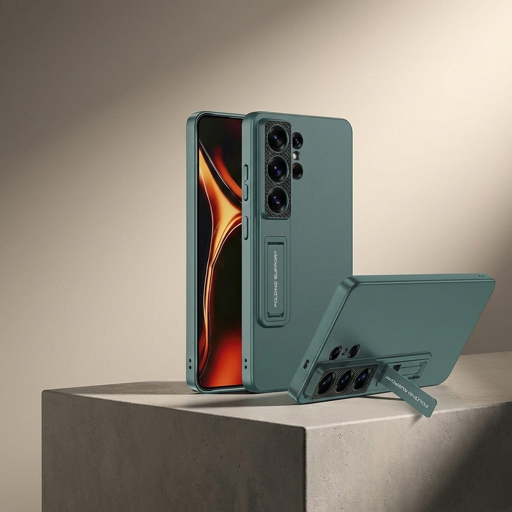 Samsung Galaxy Ultra Flip Wallet Card Case with Kickstand for S26 Ultra